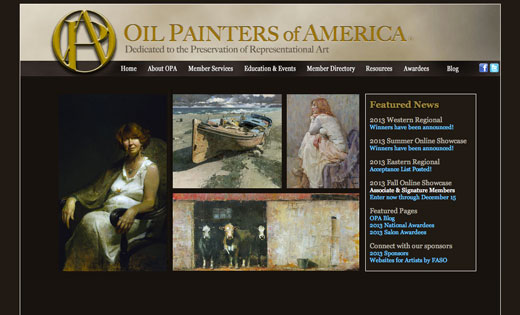 美国石油画家
