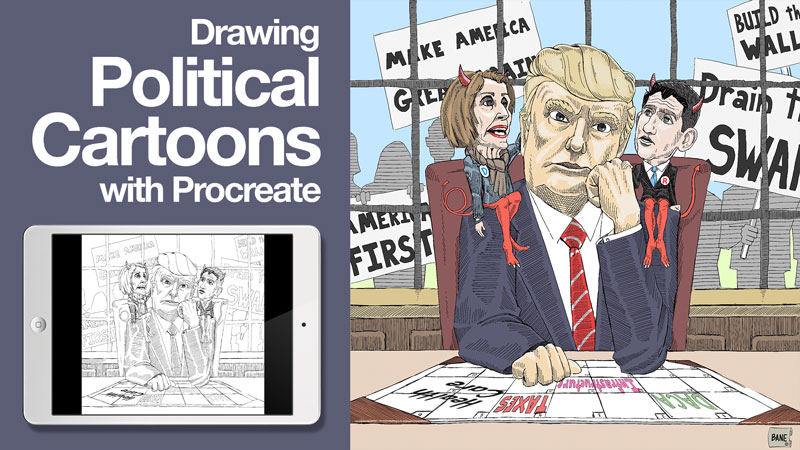 用生殖绘制政治漫画