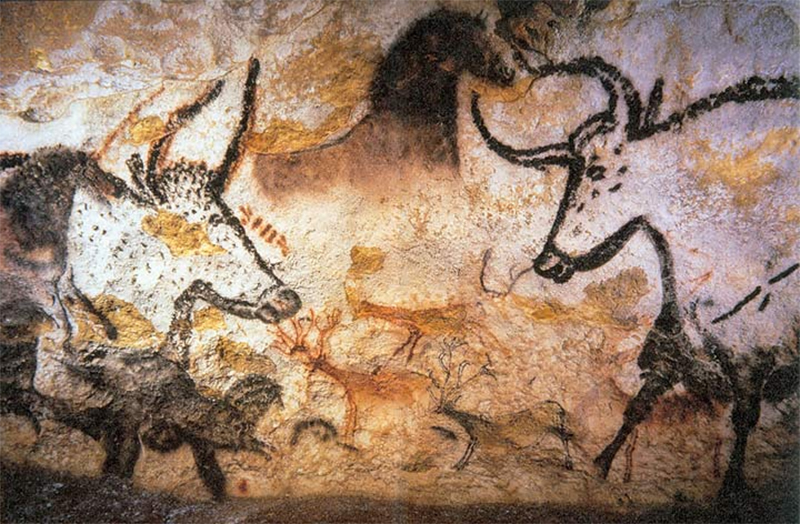 洞穴壁画——第一个形式的抽象艺术