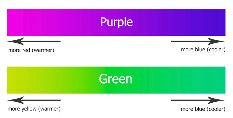 绿色和紫色过渡色