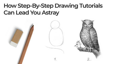 如何一步一步的绘画教程可以引导你误入歧途