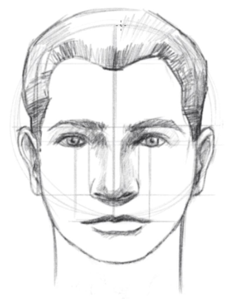 如何画一脸- - 11步画脖子