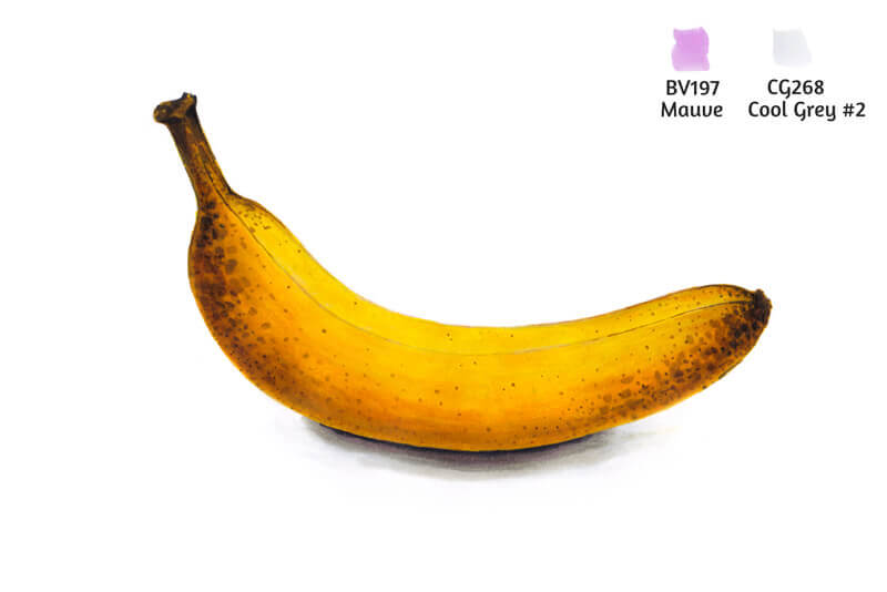 标记图描绘了一个香蕉