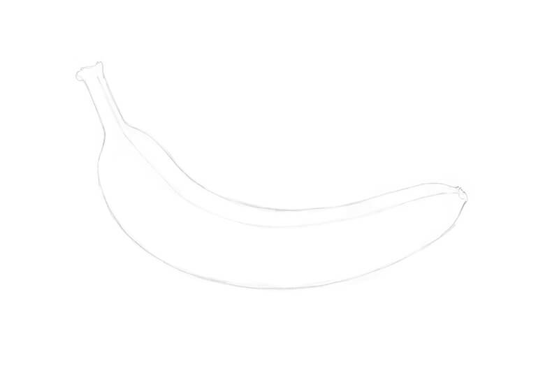 素描的香蕉