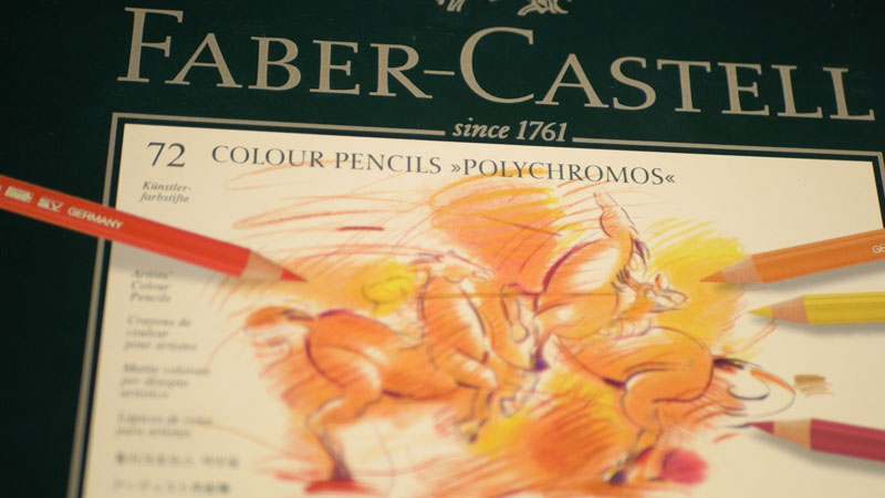 Polychromos彩色铅笔