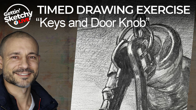 画一个门把手和钥匙