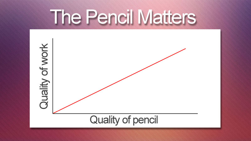 彩色铅笔铅笔尖-使用质量