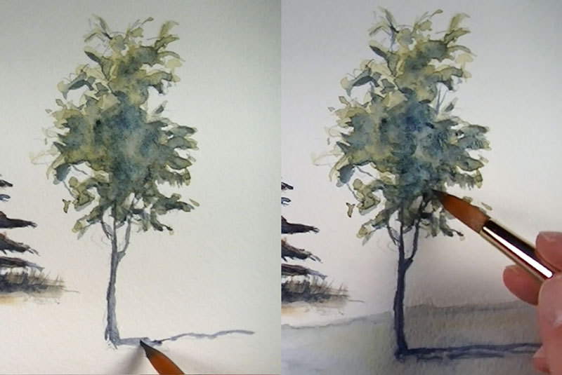 画一棵枝繁叶茂的树——细节