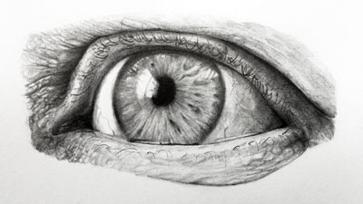 如何画一只眼睛